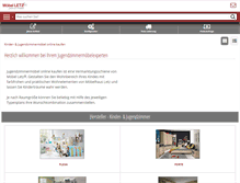 Tablet Screenshot of jugendzimmermoebel-online-kaufen.de